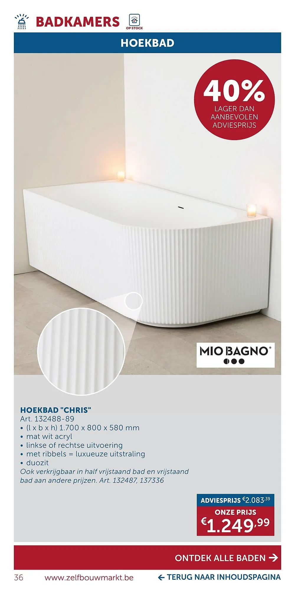 Zelfbouwmarkt folder van 15 december tot 19 januari 2026 - folder pagina 36