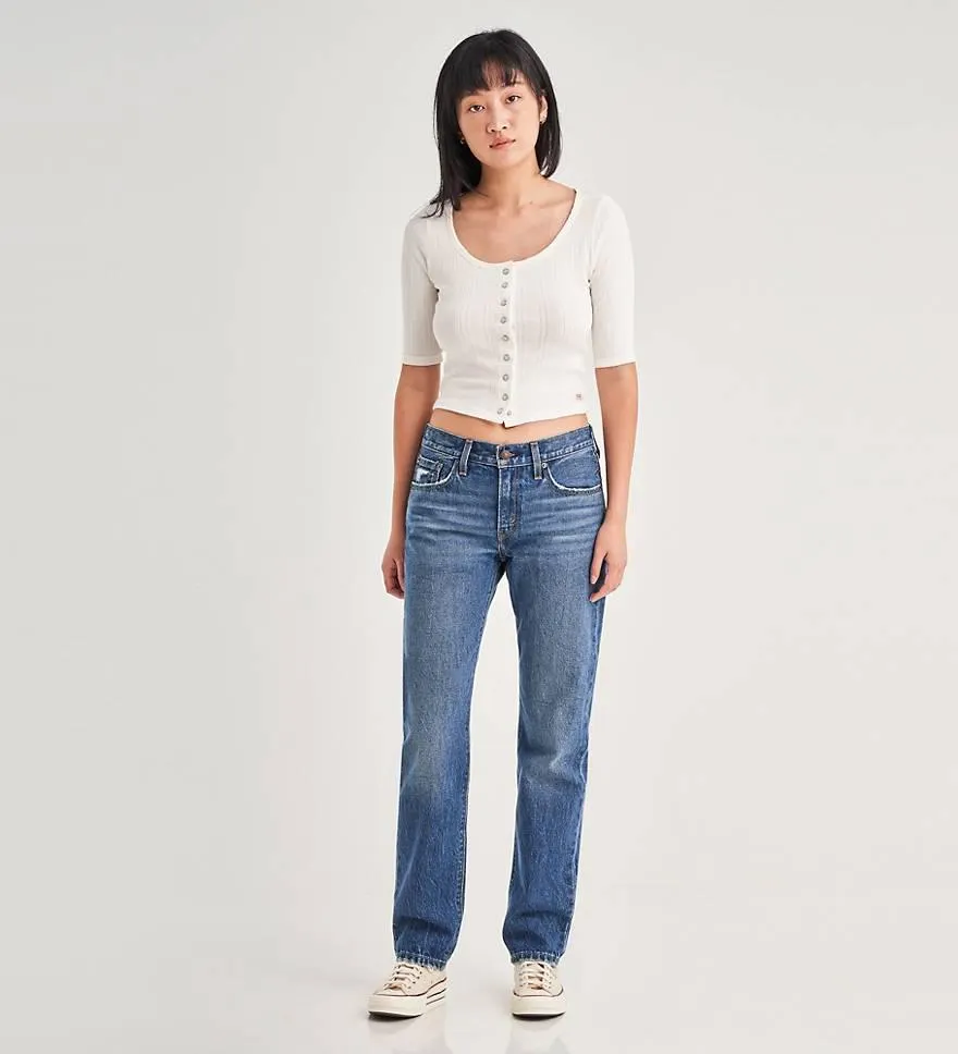 Middy Straight Jeans