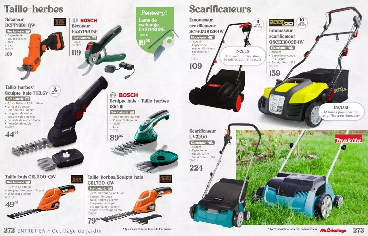 Mr Bricolage - Catalogue Jardin van 17 april tot 31 december 2024 - folder pagina 137