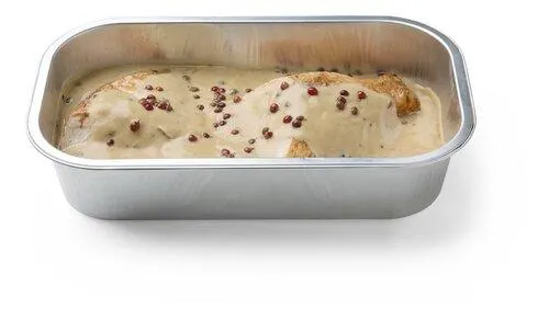 Aiguilet.dinde sauce poivre