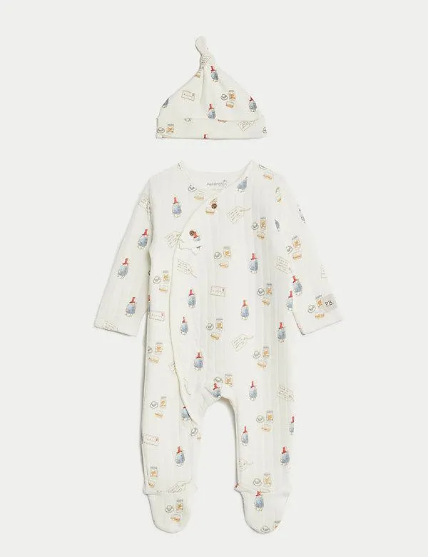 2pc Cotton Rich Paddington™ Sleepsuit Set (0-12 Mths)