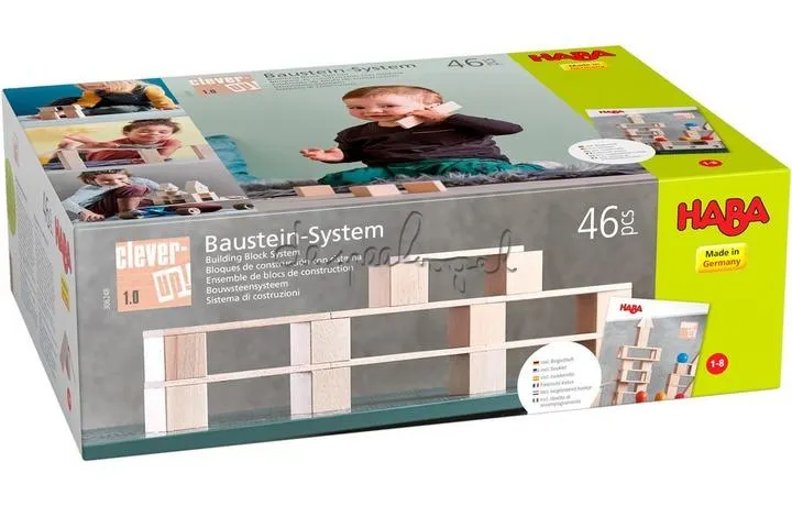 306248 Blokken - Bouwsteensysteem Clever-Up! 1.0 (46 delen)