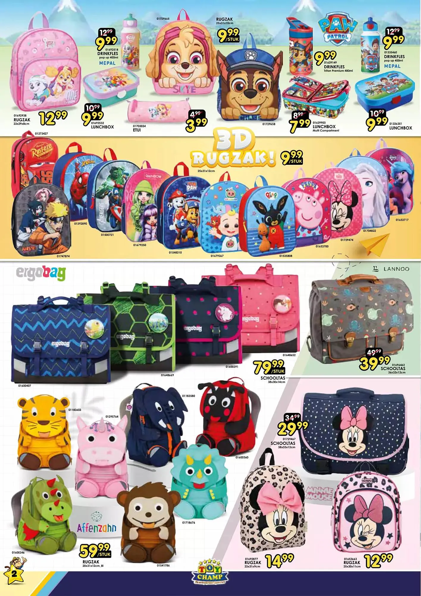 ToyChamp folder van 12 augustus tot 10 september 2023 - folder pagina 2