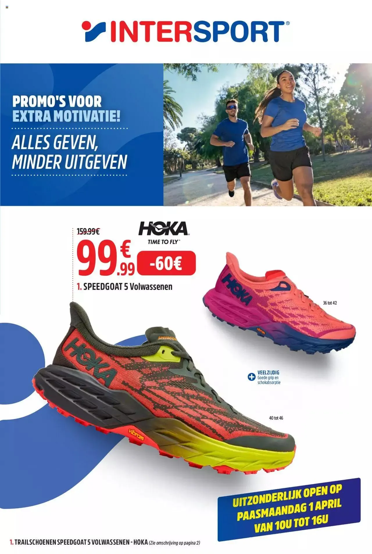 Intersport Herent van 14 april tot 31 december 2024 - folder pagina 1