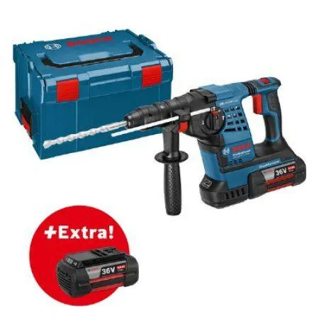 BOSCH BOORHAMER GBH 36 VF-LI PLUS 3X4.0AH +LADER