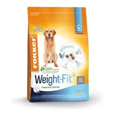 Nourriture pour chien light fit