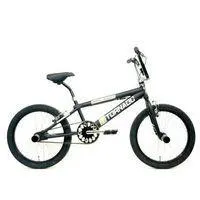 Tornado 20 inch freestyle fiets mat zwart 2000032