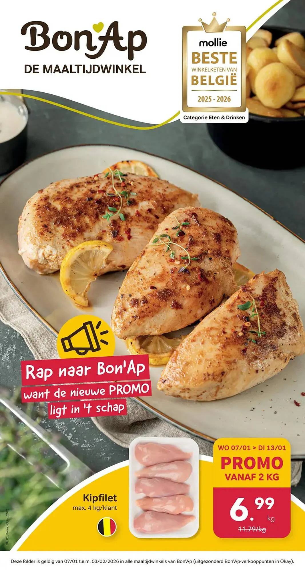 Buurtslagers folder van 7 januari tot 3 februari 2026 - folder pagina 1