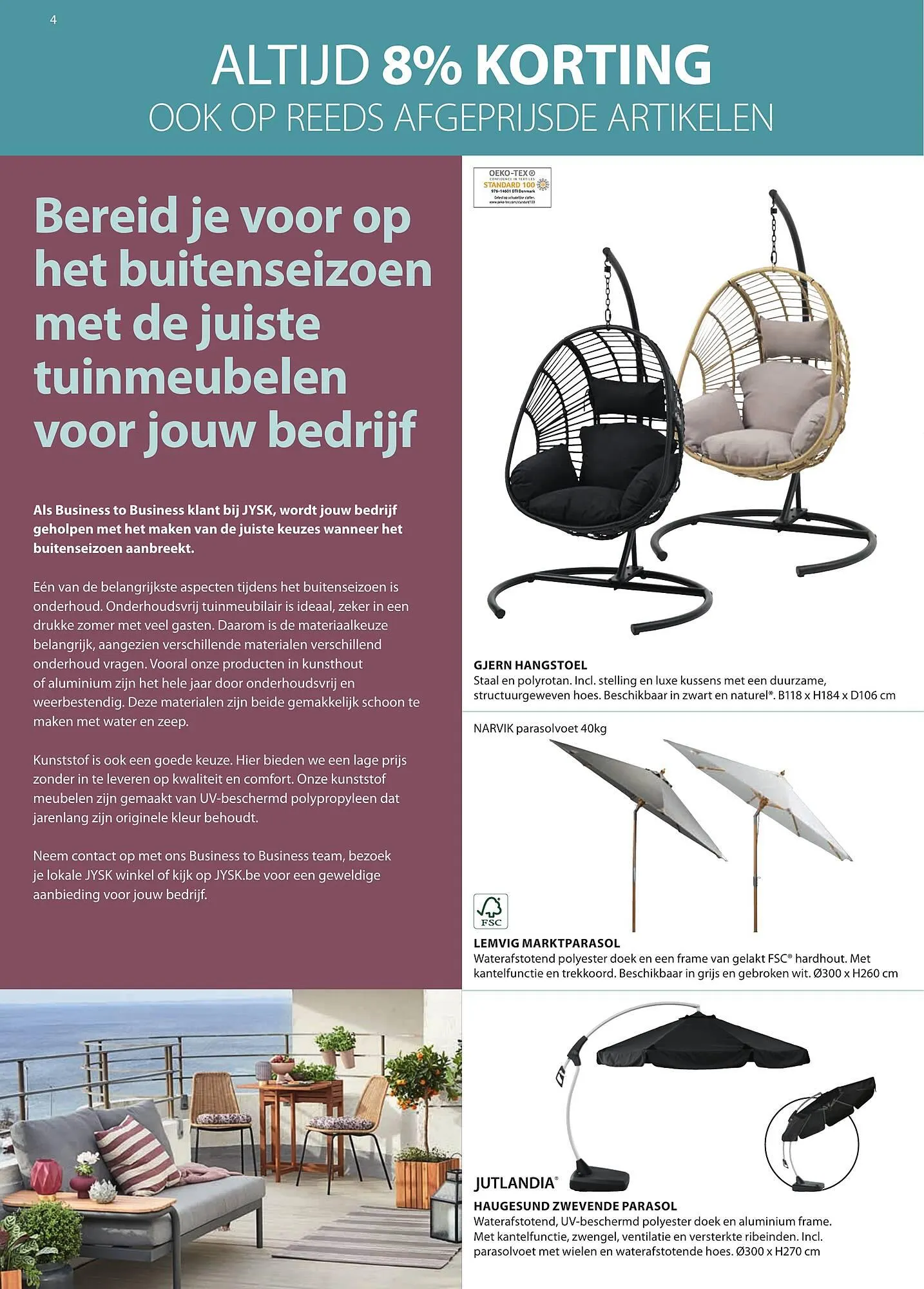 Jysk Business folder van 21 maart tot 21 september 2023 - folder pagina 4