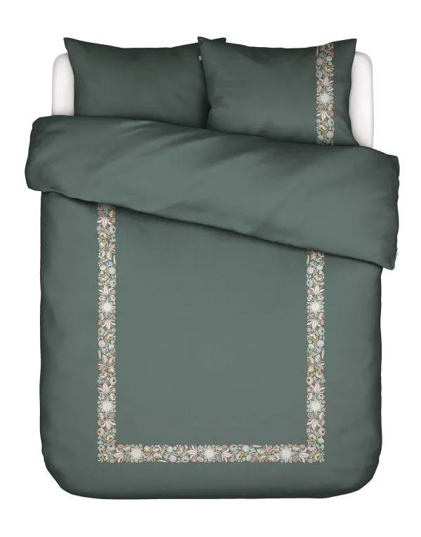 Essenza Veroniq Balsam green Dekbedovertrek