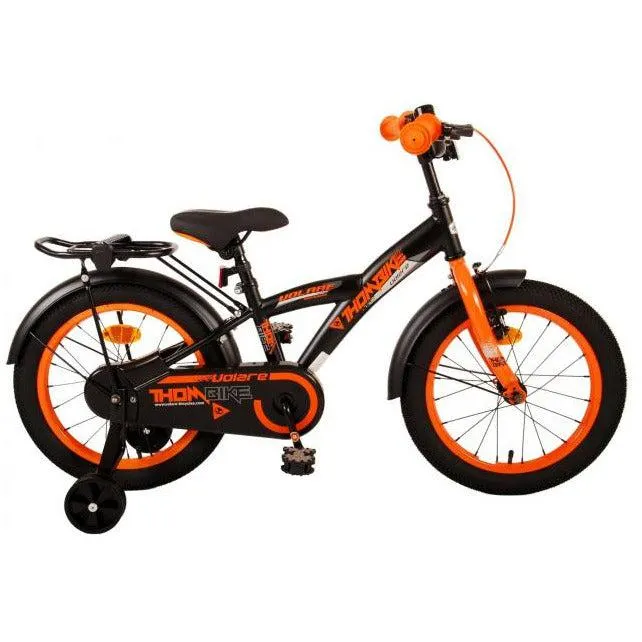 Volare Thombike Kinderfiets - Jongens - 16 inch - Zwart Oranje