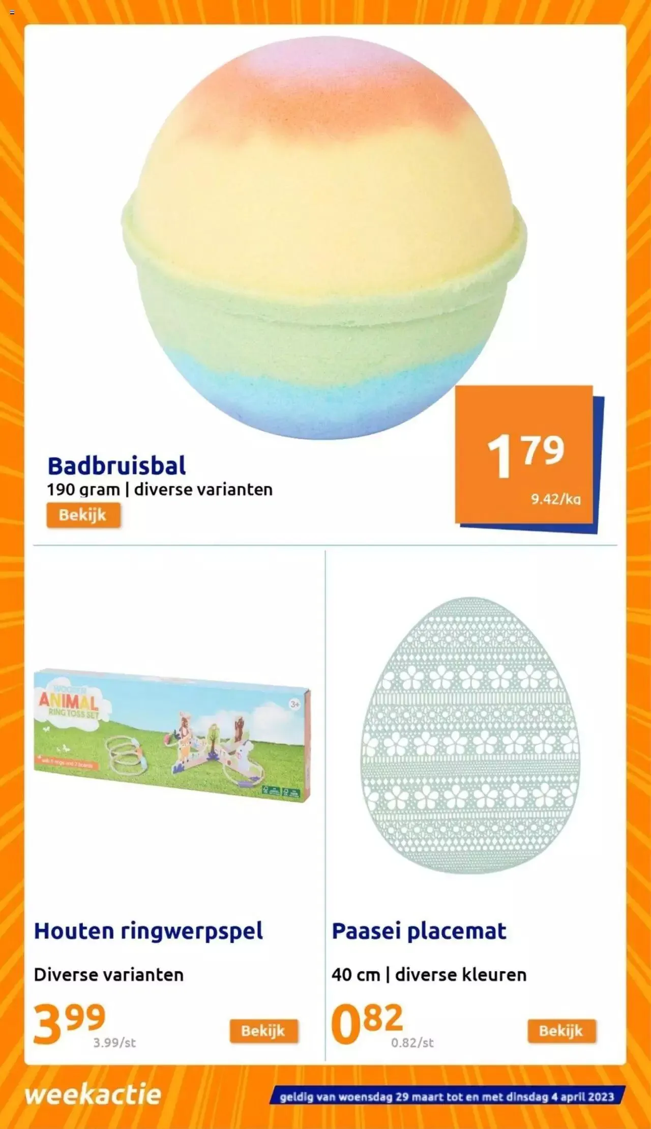 Action folder week / de la semaine 13 van 4 april tot 31 december 2023 - folder pagina 9