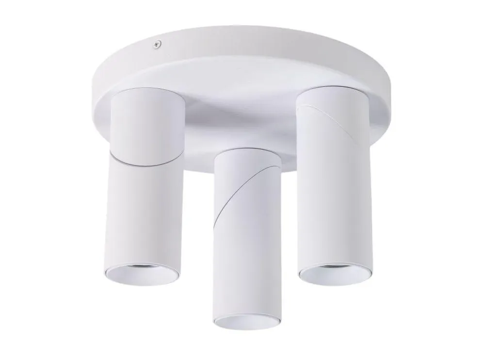 Plafondspot rond TWIST - Wit