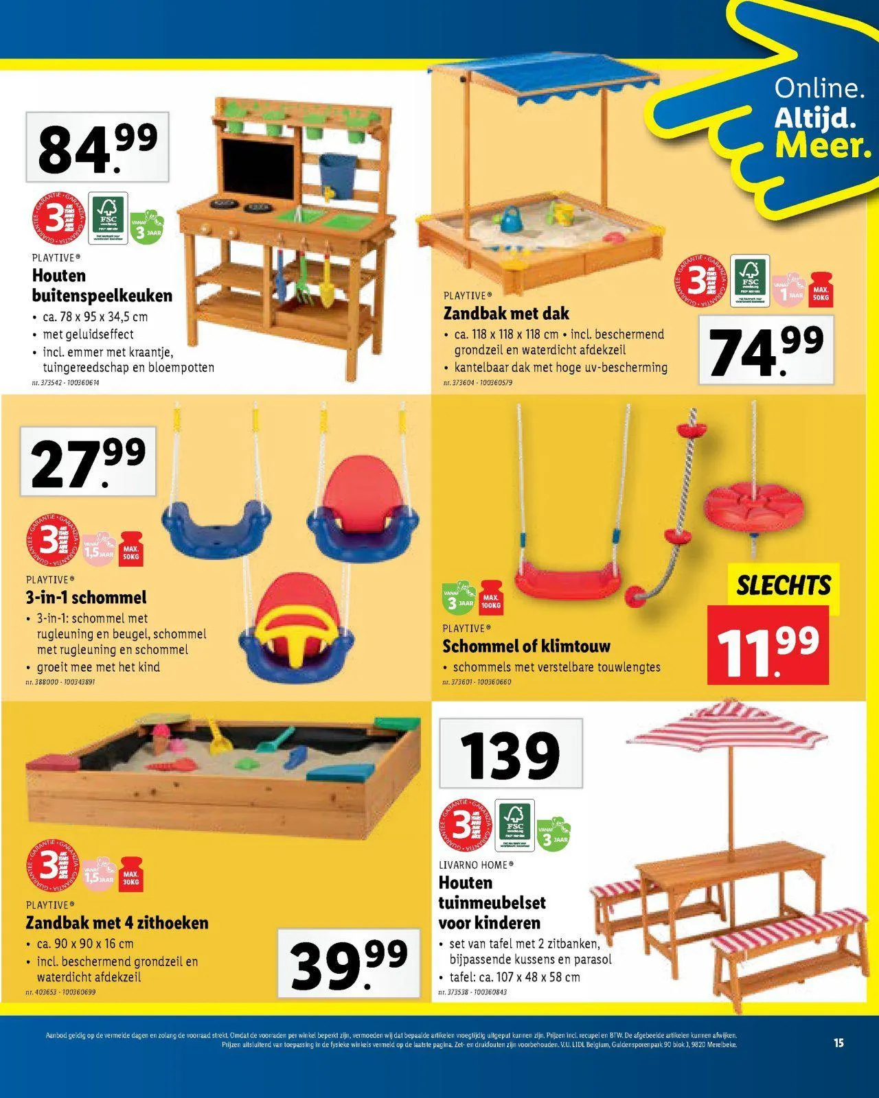 Lidl folder tot 31.07.2023 van 29 mei tot 31 juli 2023 - folder pagina 15