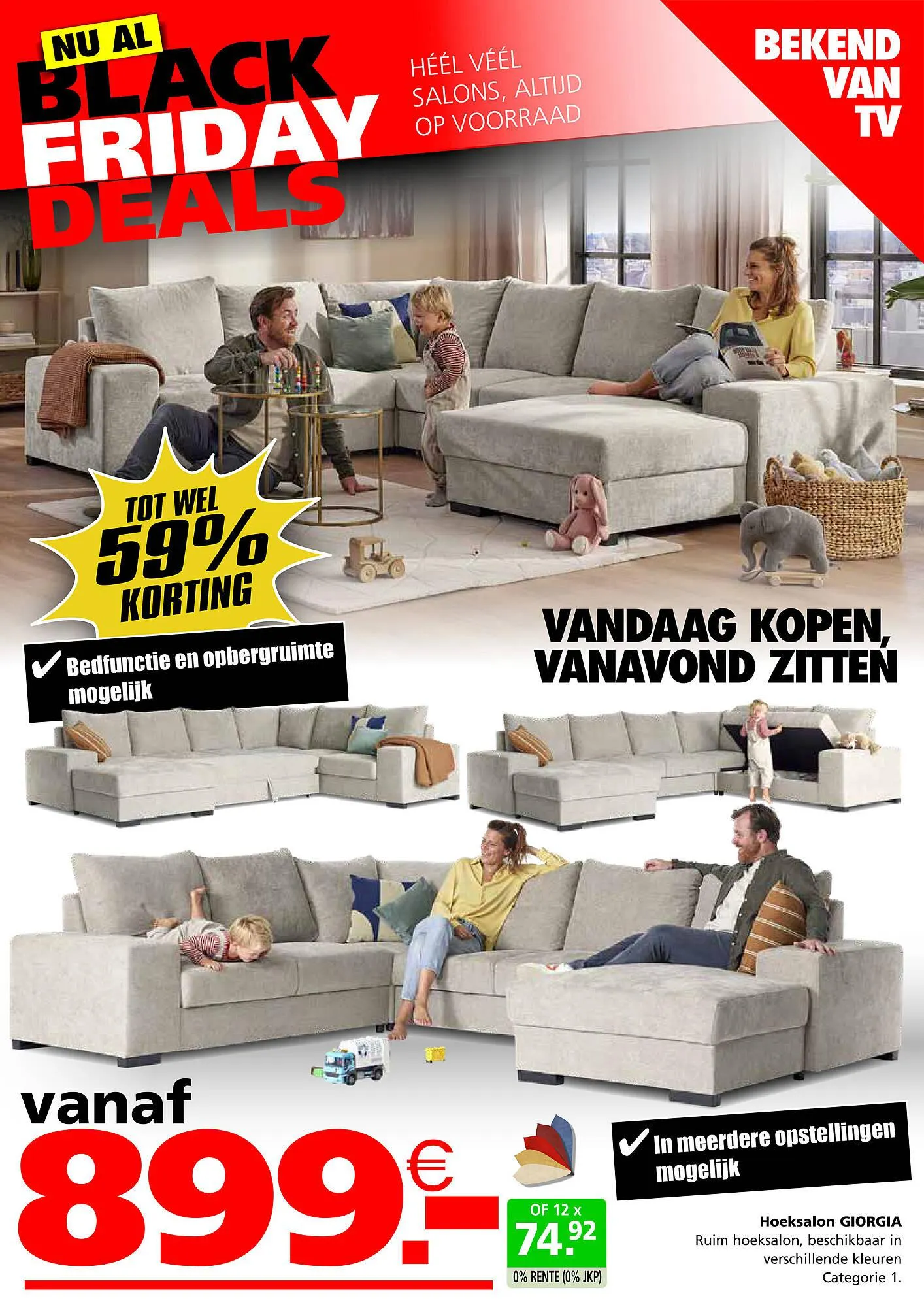 Seats And Sofas Folder van 31 oktober tot 25 november 2023 - folder pagina 13