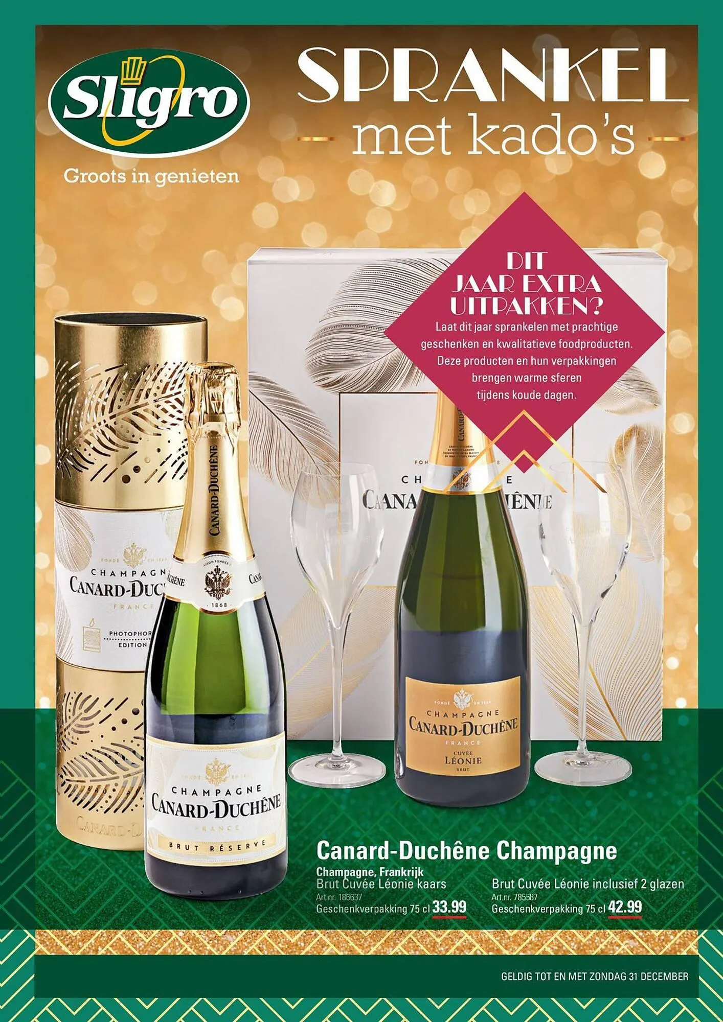 Sligro folder van 15 november tot 31 december 2023 - folder pagina 1