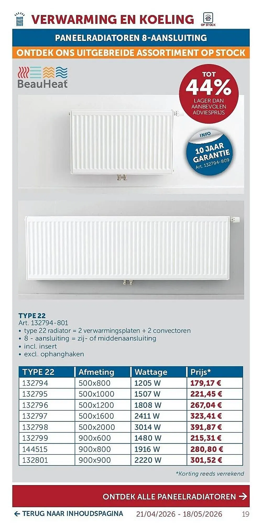 Zelfbouwmarkt folder van 21 april tot 18 mei 2026 - folder pagina 19