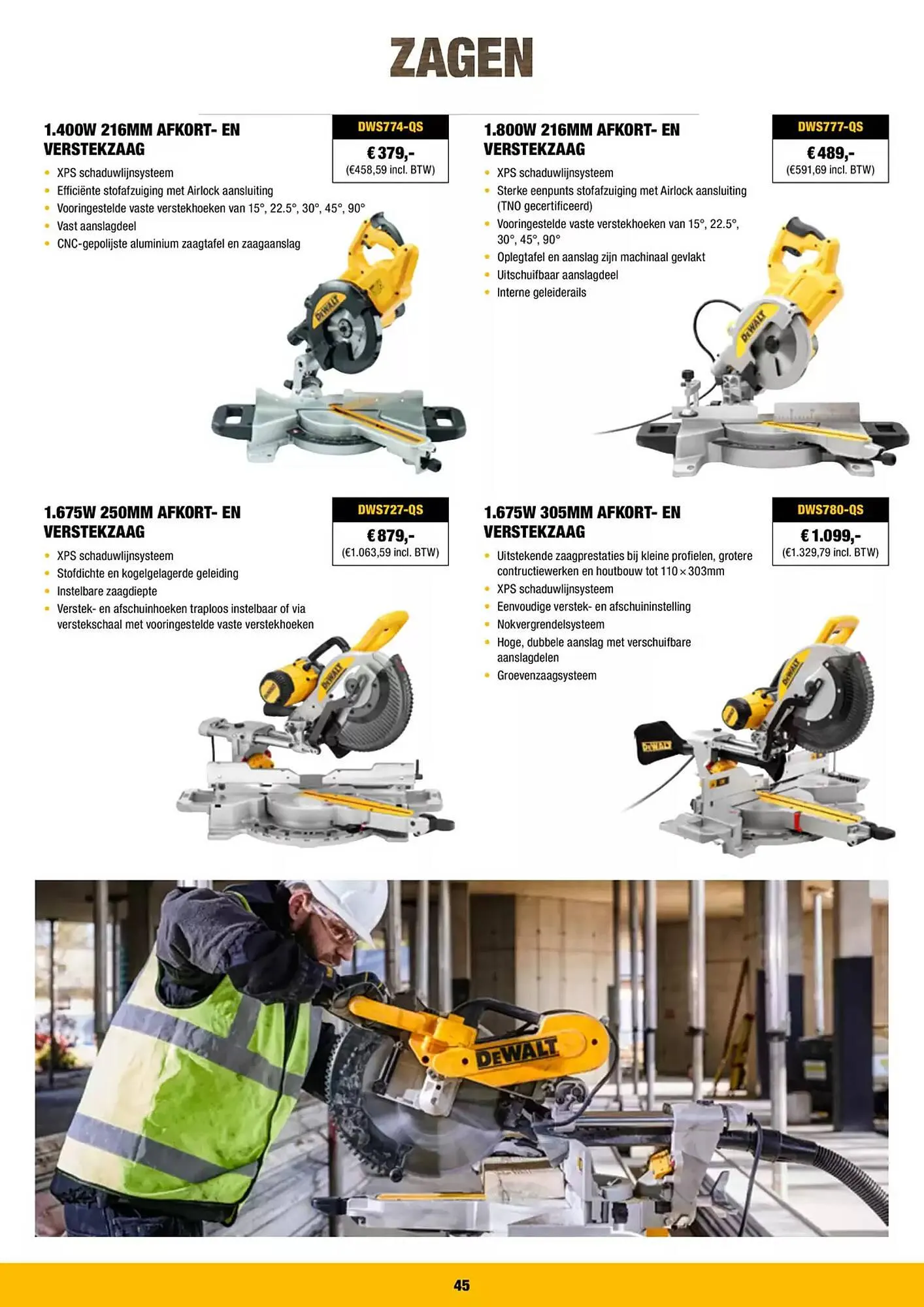DeWALT folder van 3 februari tot 31 augustus 2025 - folder pagina 45