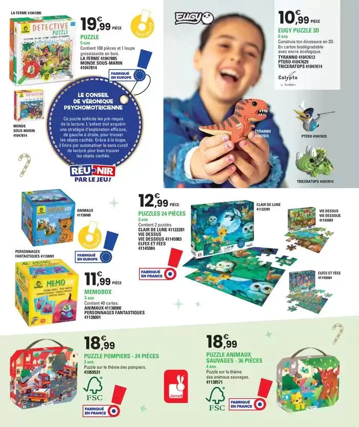 Jouez À L'infin van 29 oktober tot 5 december 2024 - folder pagina 74