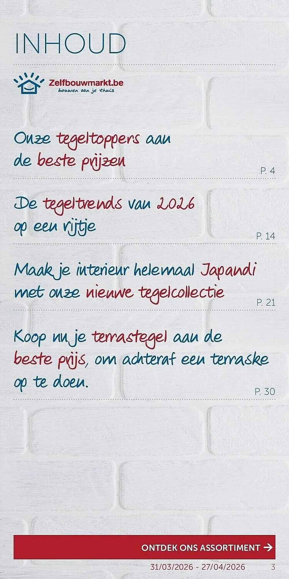 Zelfbouwmarkt folder van 31 maart tot 27 april 2026 - folder pagina 3