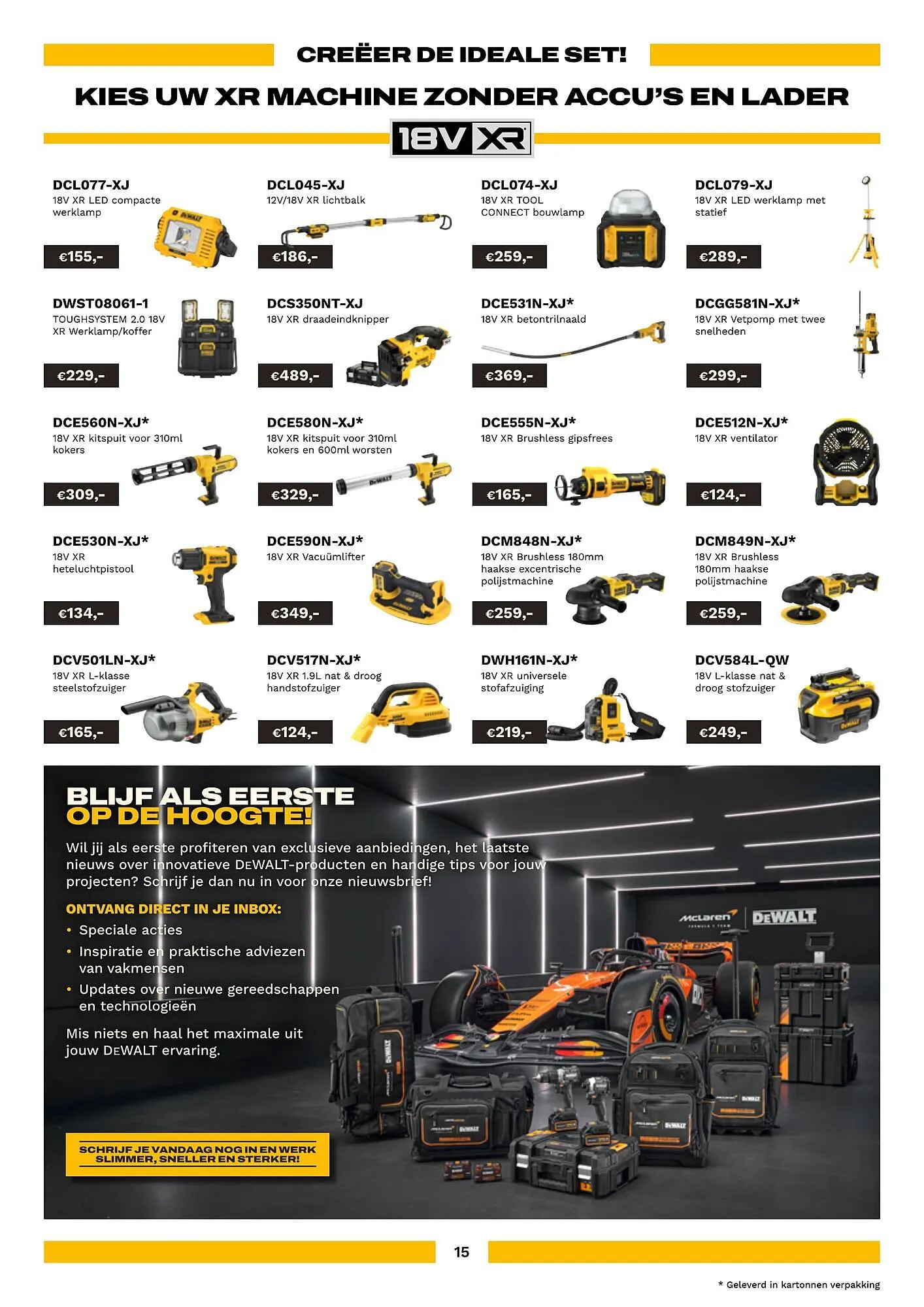 DeWALT folder van 1 februari tot 31 mei 2026 - folder pagina 15