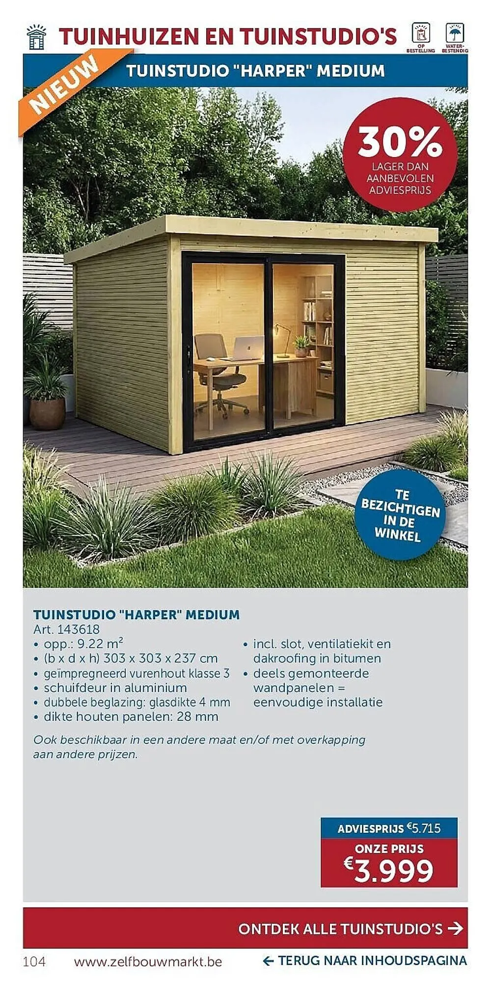 Zelfbouwmarkt folder van 24 maart tot 20 april 2026 - folder pagina 104