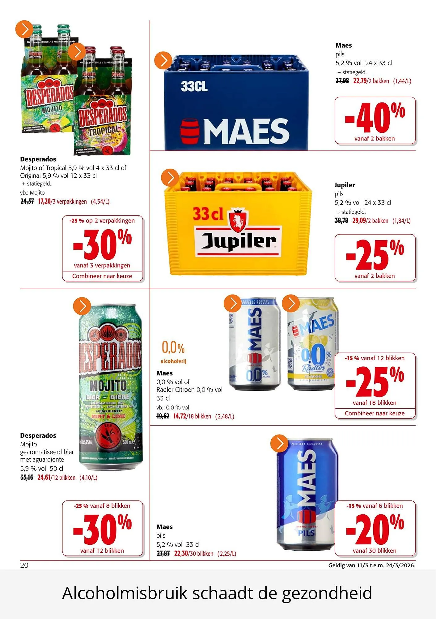 Colruyt folder van 11 maart tot 24 maart 2026 - folder pagina 20