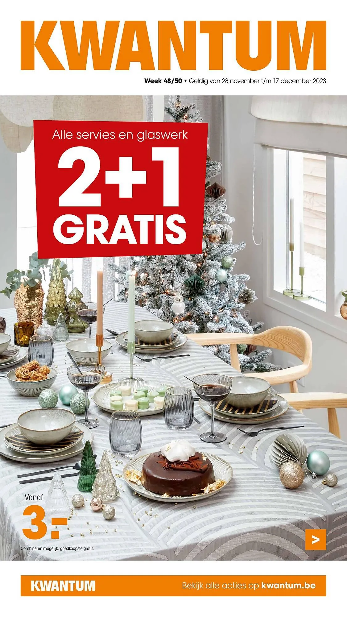 Kwantum folder van 28 november tot 13 december 2023 - folder pagina 1