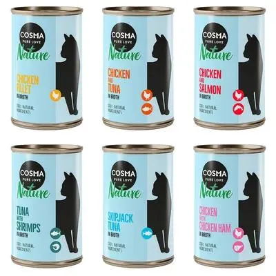 Cosma Nature 6 x 140 g pour chat