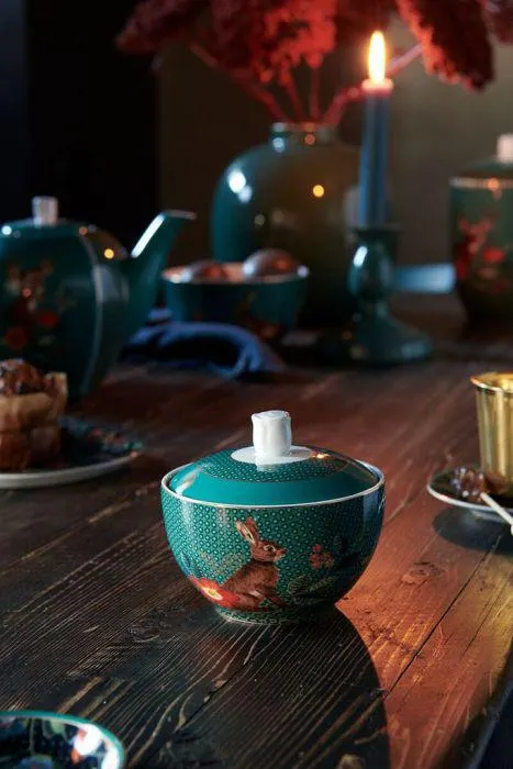 Sugar bowl winter wonderland green 300ml