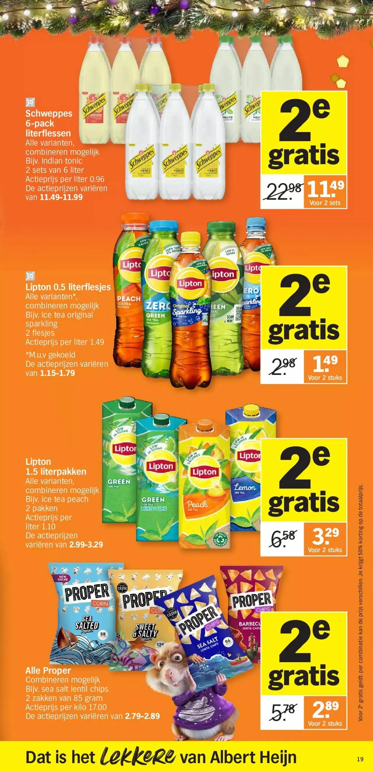 Albert Heijn folder week / de la semaine 50 van 17 december tot 31 december 2023 - folder pagina 19