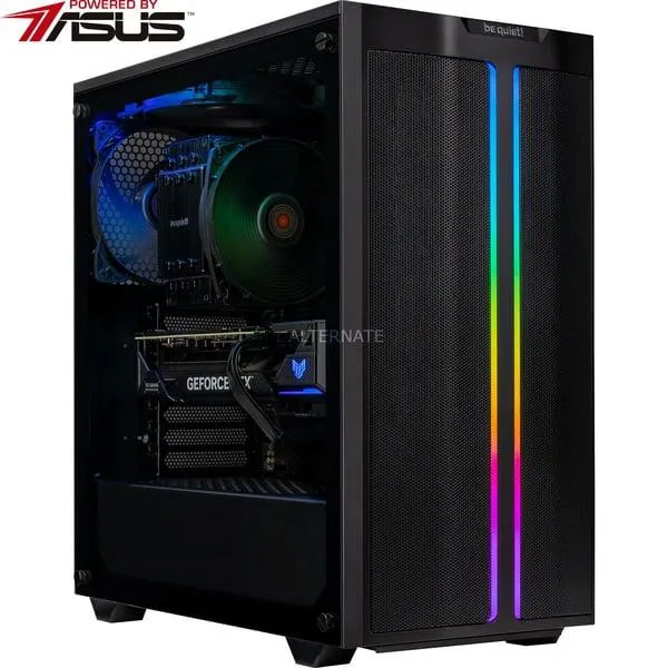 Powered by ASUS TUF R7-4080 gaming pc