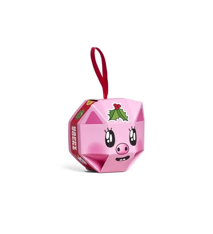 Kids 2-Pack Holiday Pig Socks Gift Set