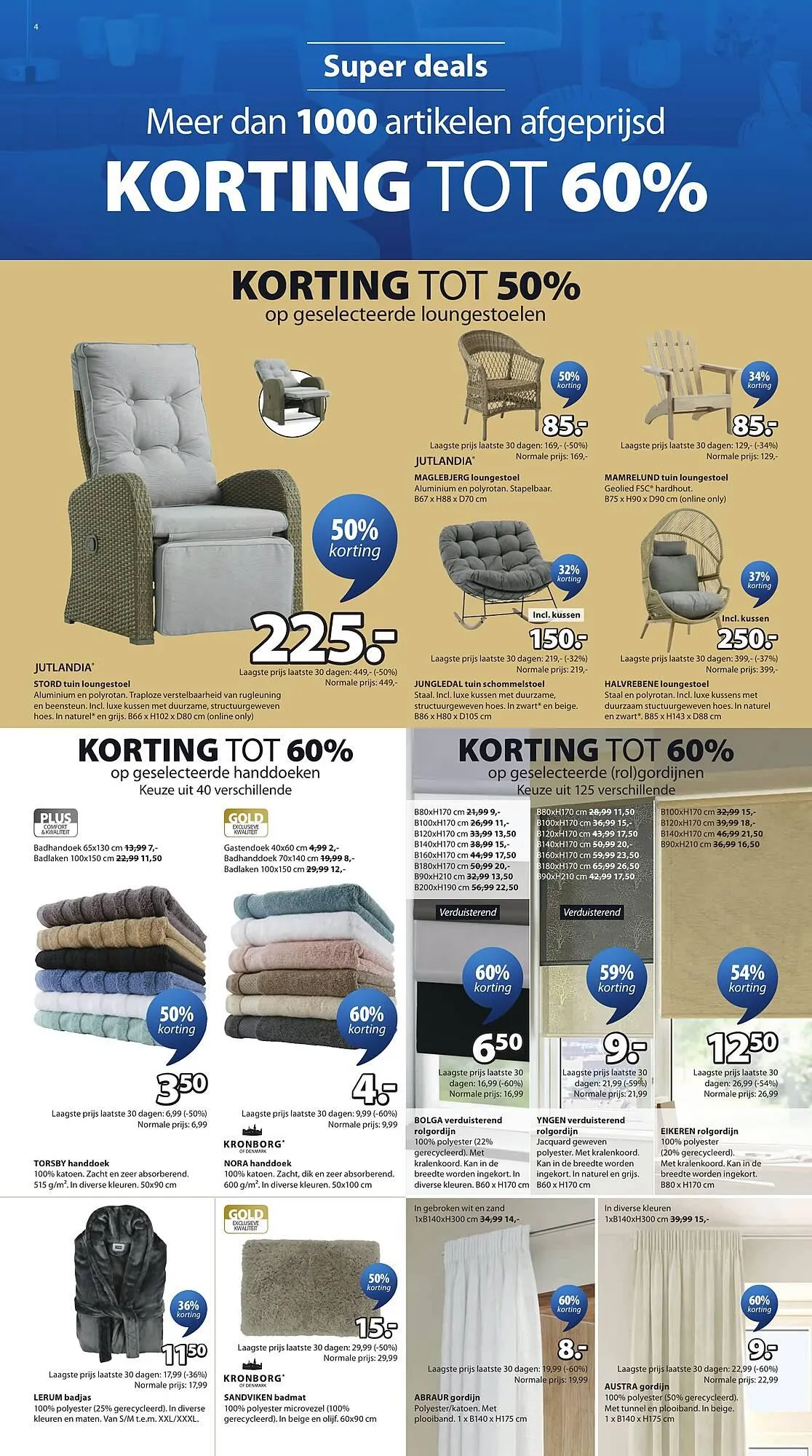 Jysk folder van 2 april tot 1 mei 2026 - folder pagina 4