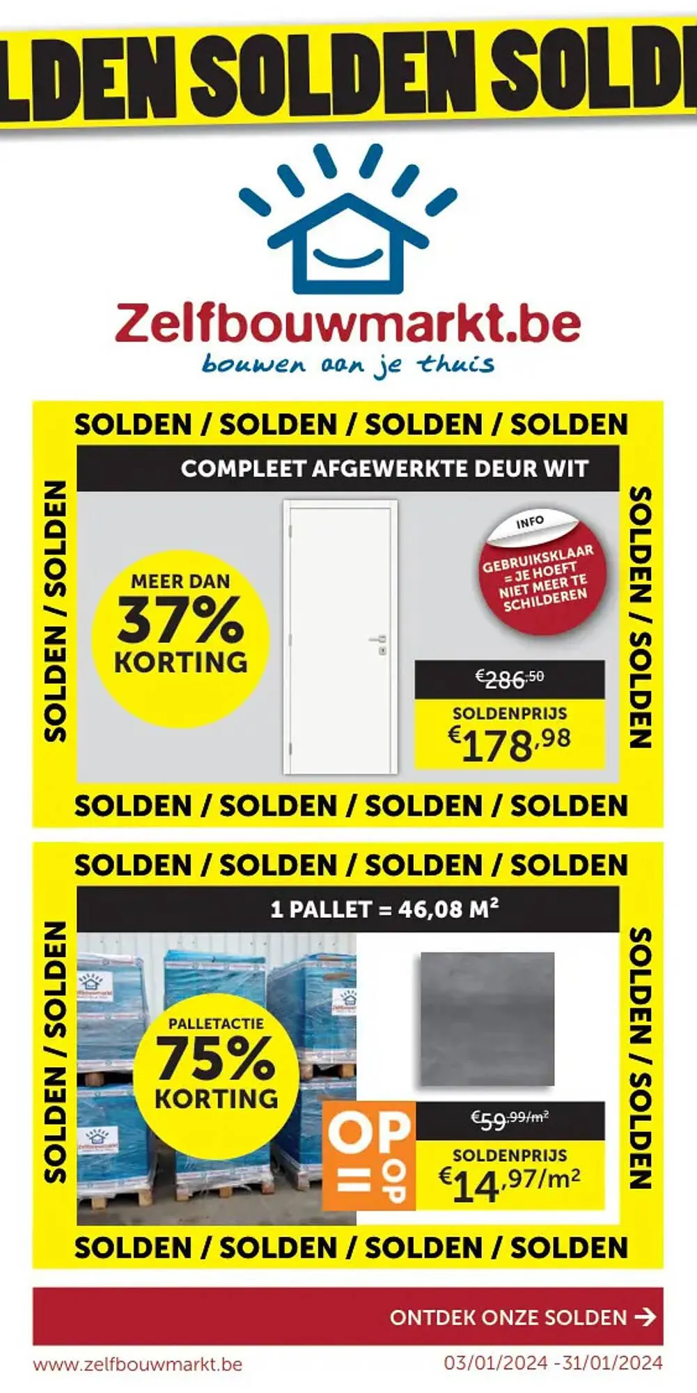Zelfbouwmarkt folder van 3 januari tot 31 januari 2024 - folder pagina 