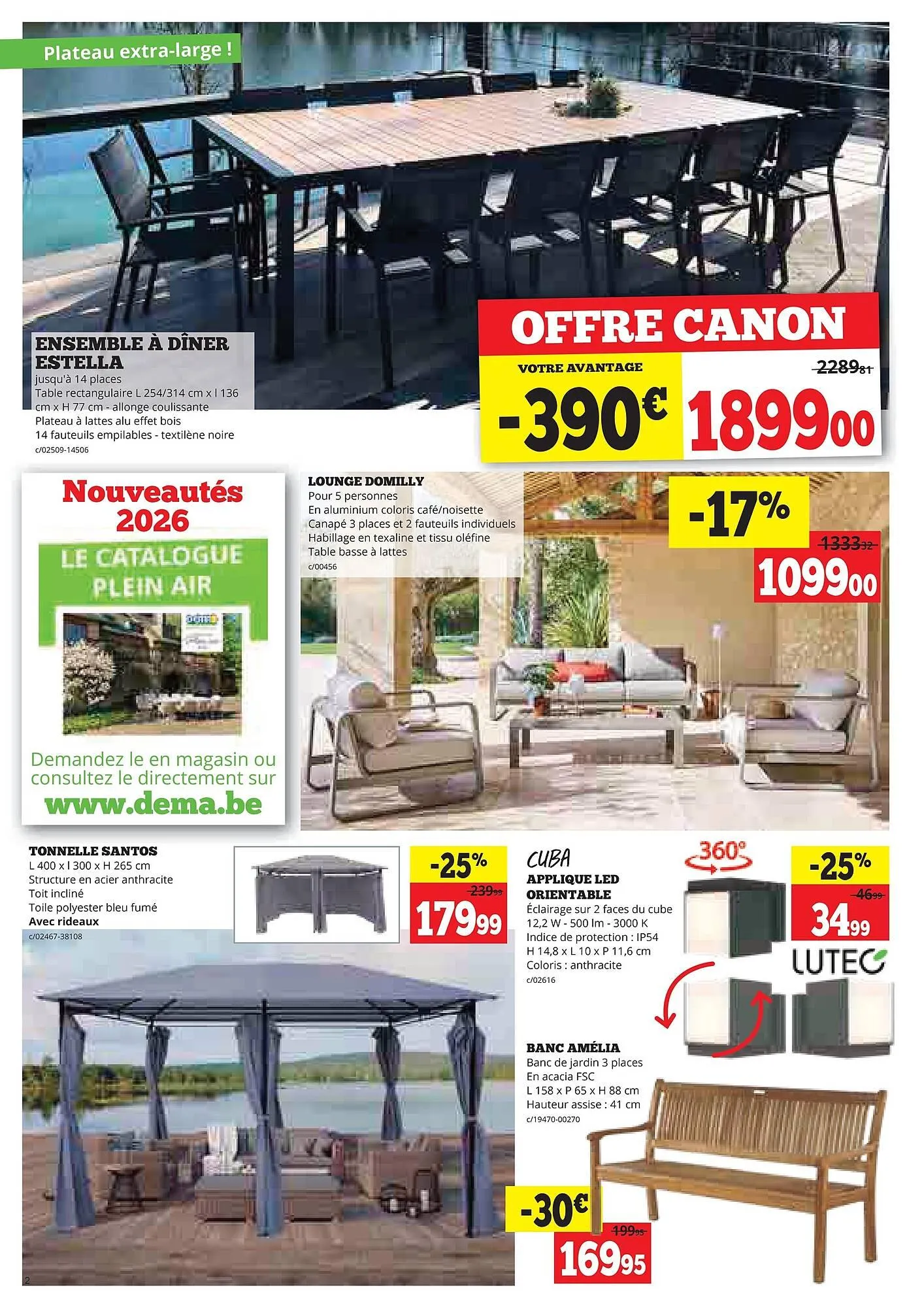 Dema folder van 27 april tot 31 mei 2026 - folder pagina 2