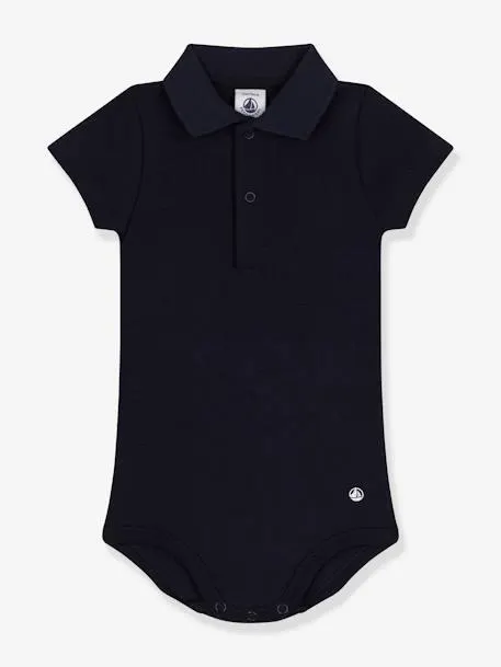 Body manches courtes ouverture polo PETIT BATEAU