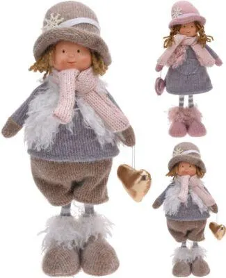 Decoris ALX911010 Kind Staand Met Hart - 16 x 36 cm