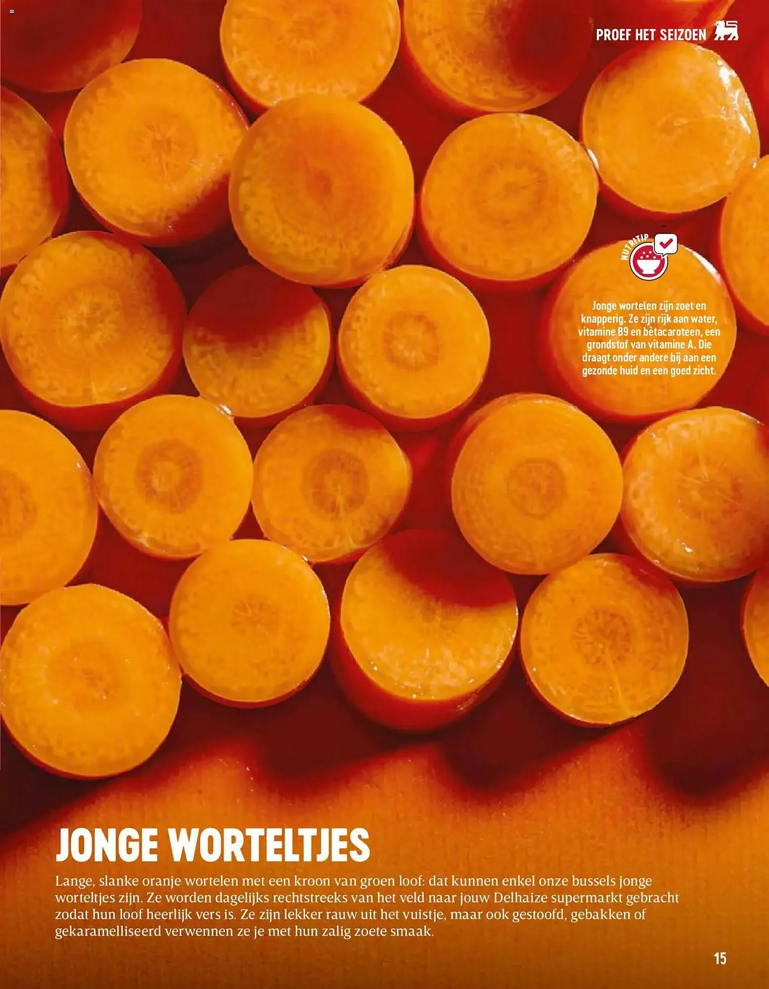 Delhaize magazine van 2 april tot 31 mei 2026 - folder pagina 15