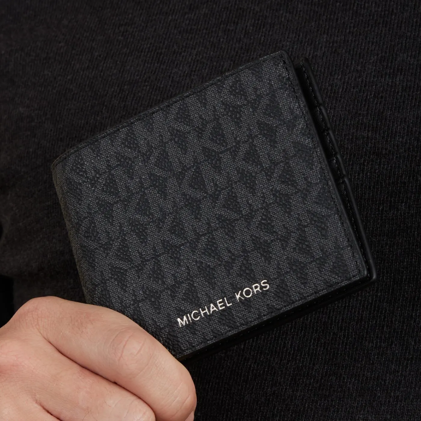 Michael Kors Greyson Paarse Billfold Portemonnee 39F9LGYF5P-001