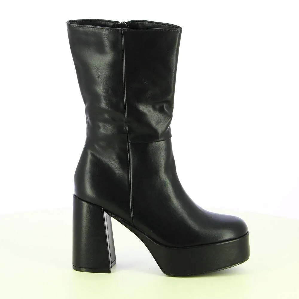 Ken Shoe Fashion - Zwart - Laarzen