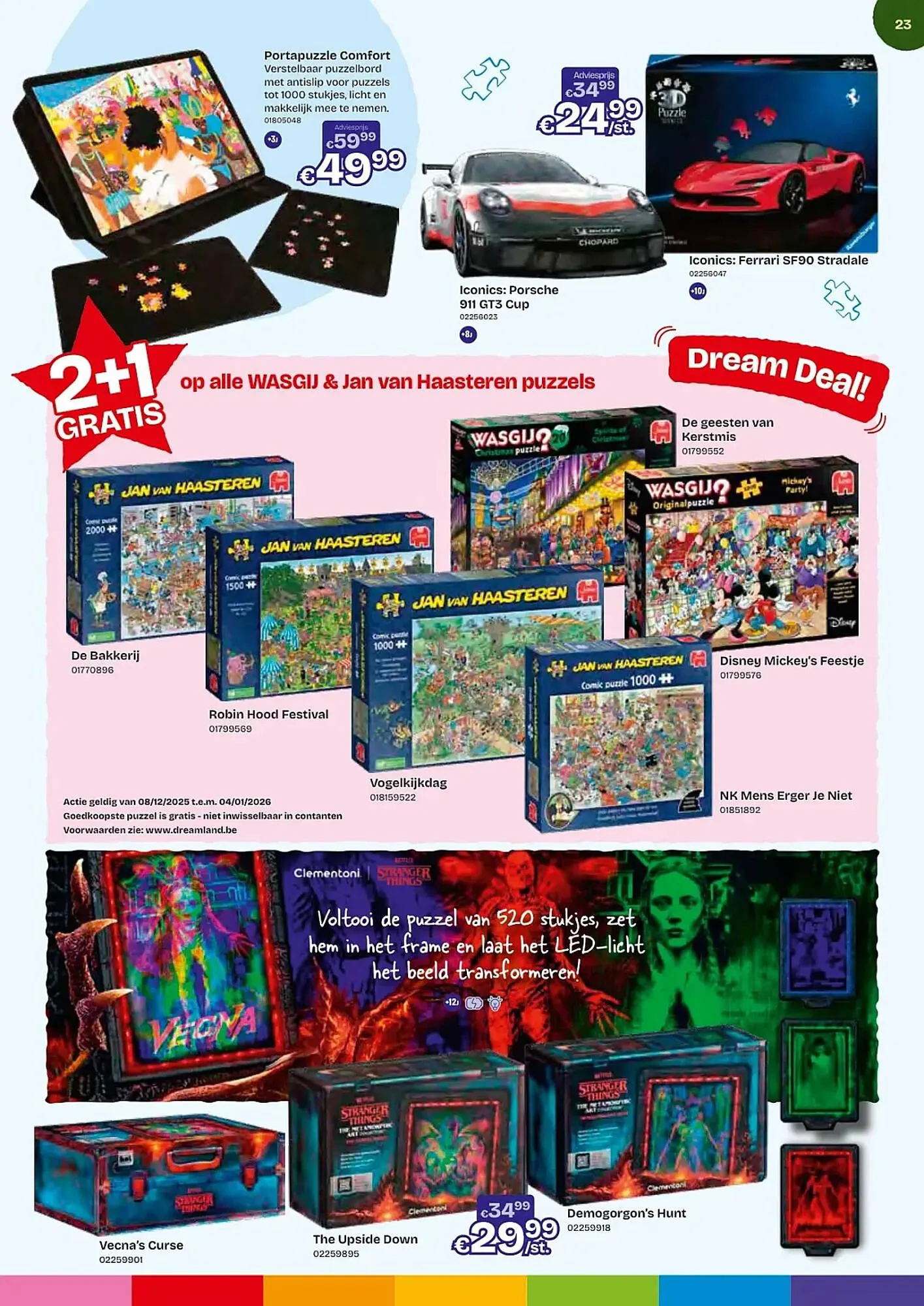 Dreamland folder van 8 december tot 21 december 2025 - folder pagina 23