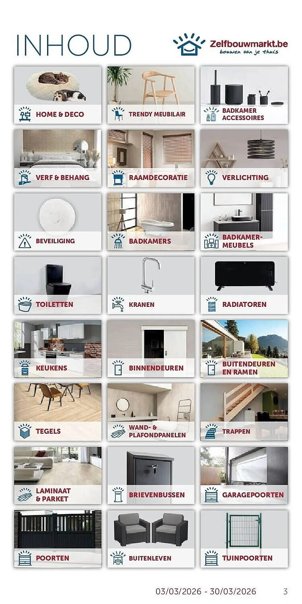 Zelfbouwmarkt folder van 3 maart tot 30 maart 2026 - folder pagina 3
