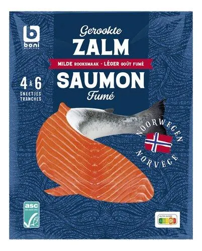 saumon fumé Norvège tranches