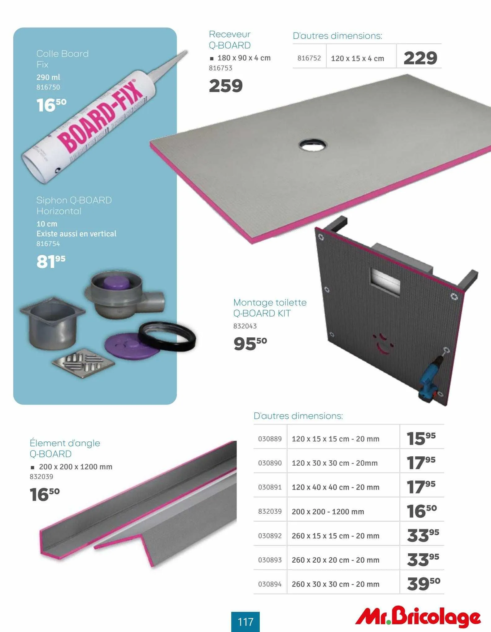 Mr Bricolage Magazine Sanitair van 11 september tot 28 september 2023 - folder pagina 117