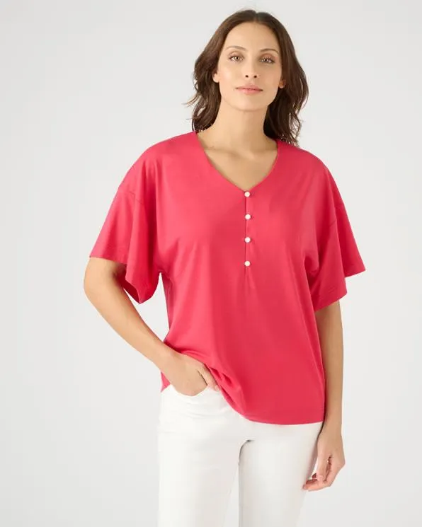 T-shirt met kimono-mouwen Climatyl