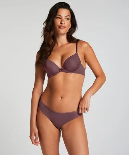 Invisible brazilian Lace Back - Bruin