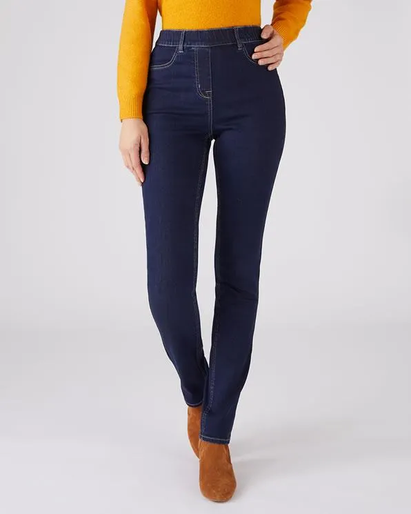 Jeans pull-on Perfect Fit by Damart