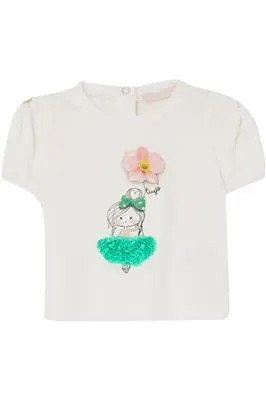 T-shirt Liu Jo - SN.WHITE/DANCER