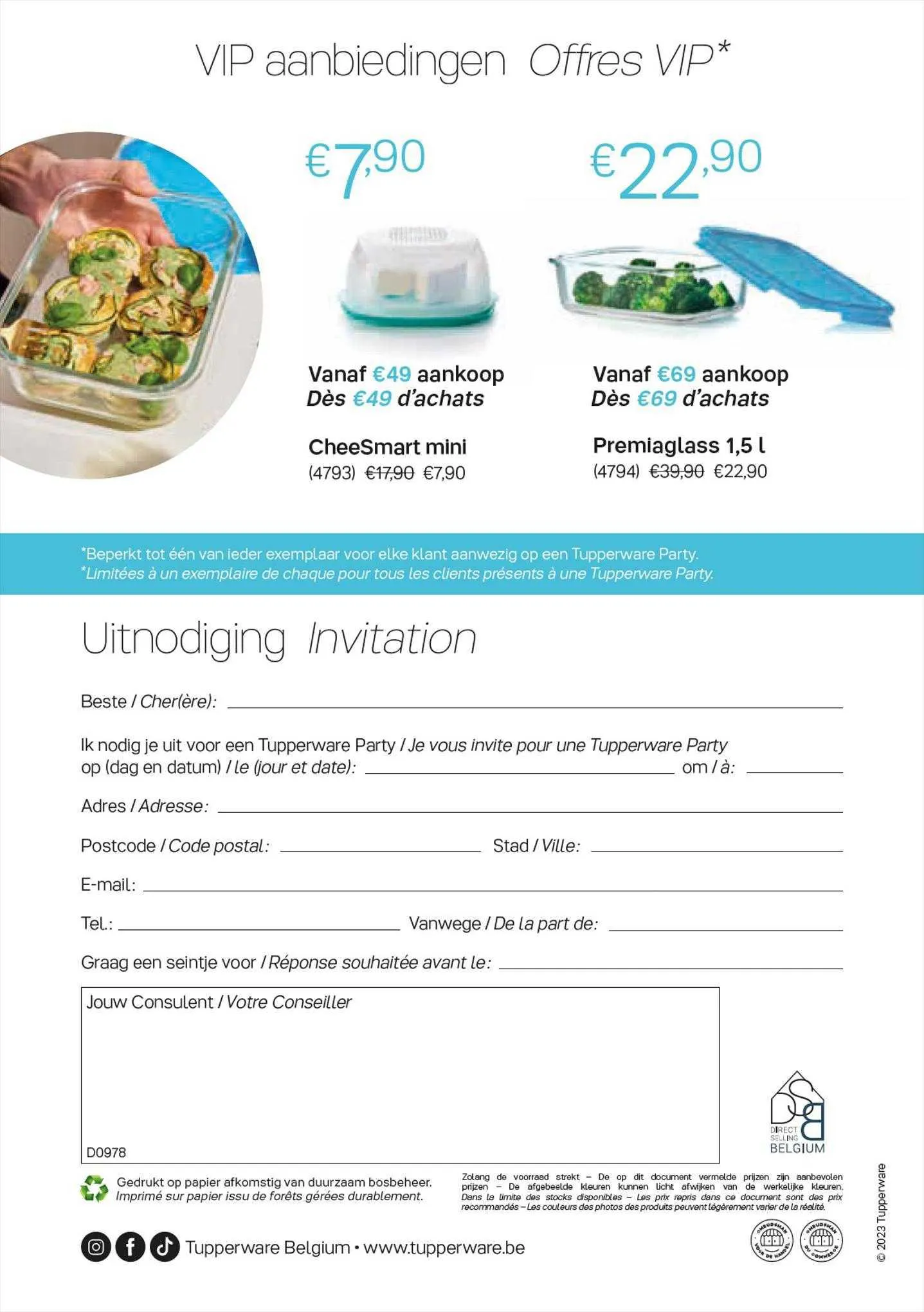 Tupperware Folder van 20 september tot 30 september 2023 - folder pagina 12